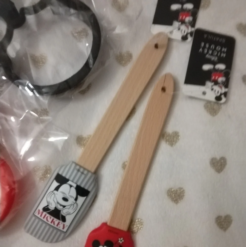 🎉S-HP🎉 *NWT* Disney Mickey & Minnie Mouse Cookware Utensils